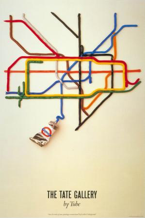 The Tate Gallery By Tube – David Booth and Fine White Line