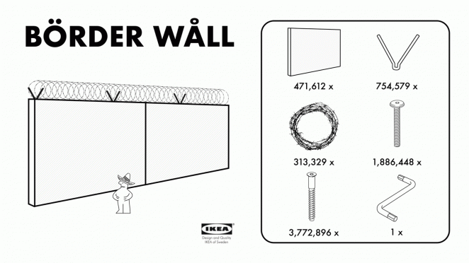 Design Vs Trump: Nazi Logos and Border Walls from IKEA and Katy Perry