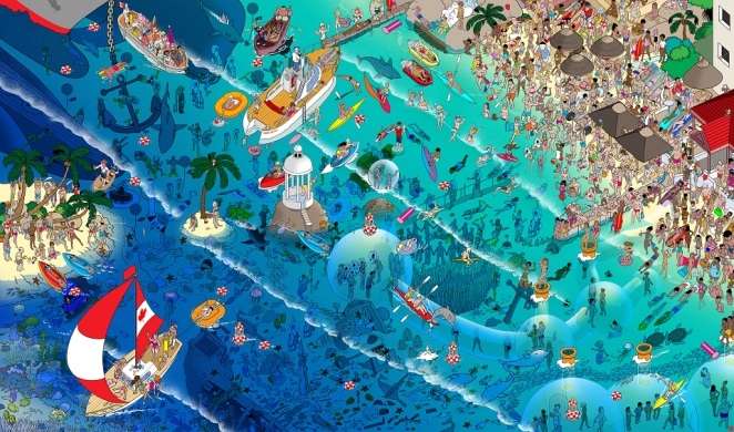 Rob Hooper Rob Hooper's Journey from Graphic Designer to Stylised Realism Cartoonist