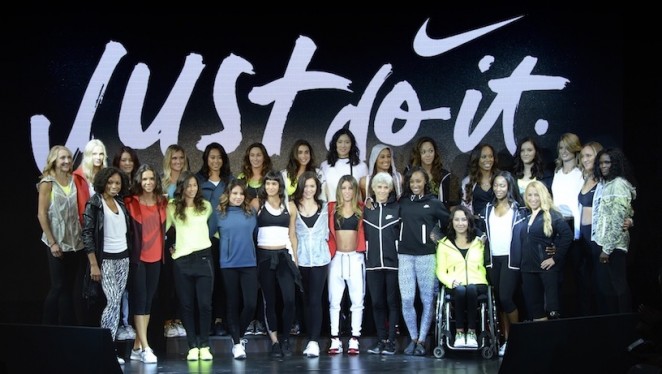 Nike and United Around the this International Women's Day