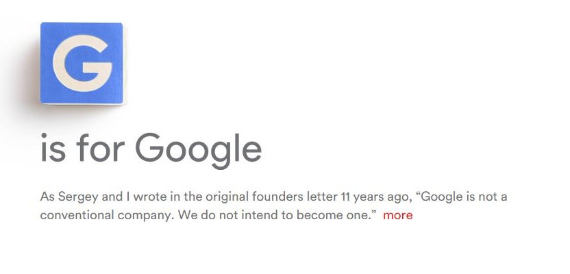 The quick guide to Google 'Alphabet'