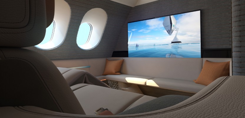 Seymourpowell unveil a vision of future first class air travel