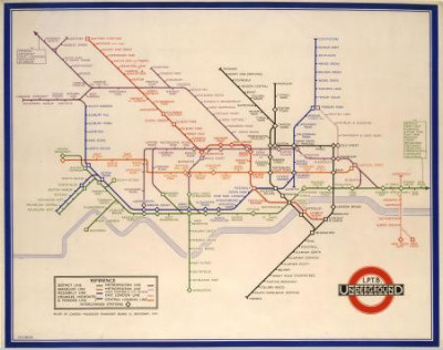 Map of the Underground – Henry Beck