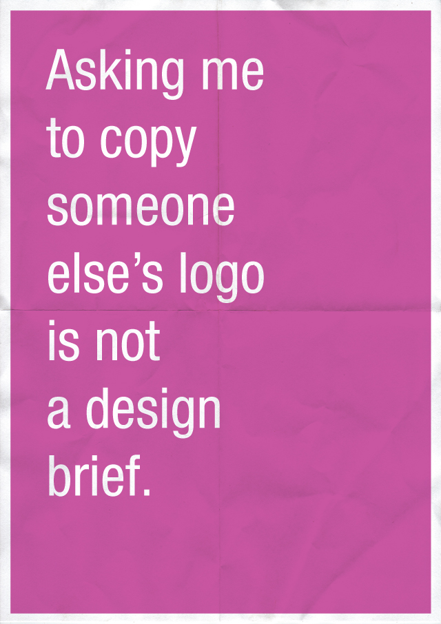 Confessions of a designer